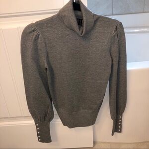 Forever 21 Gray Turtleneck Sweater